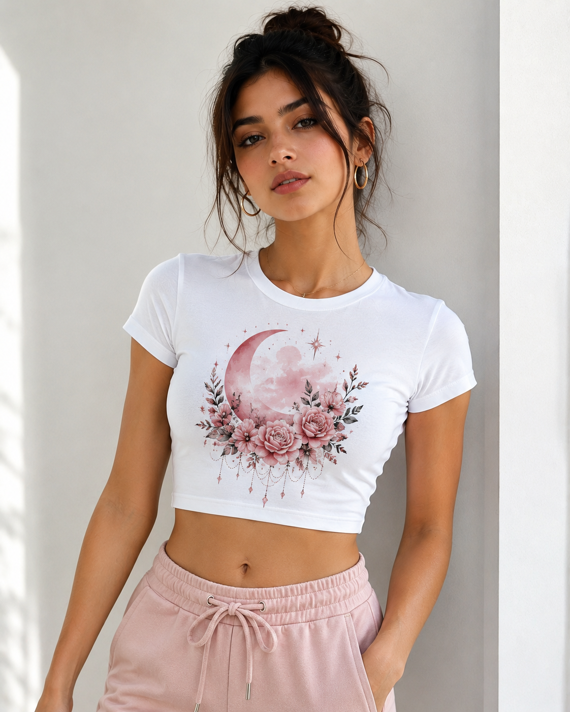 Cotton Crop Tops for Women | Trendy Graphic Tees | NERR