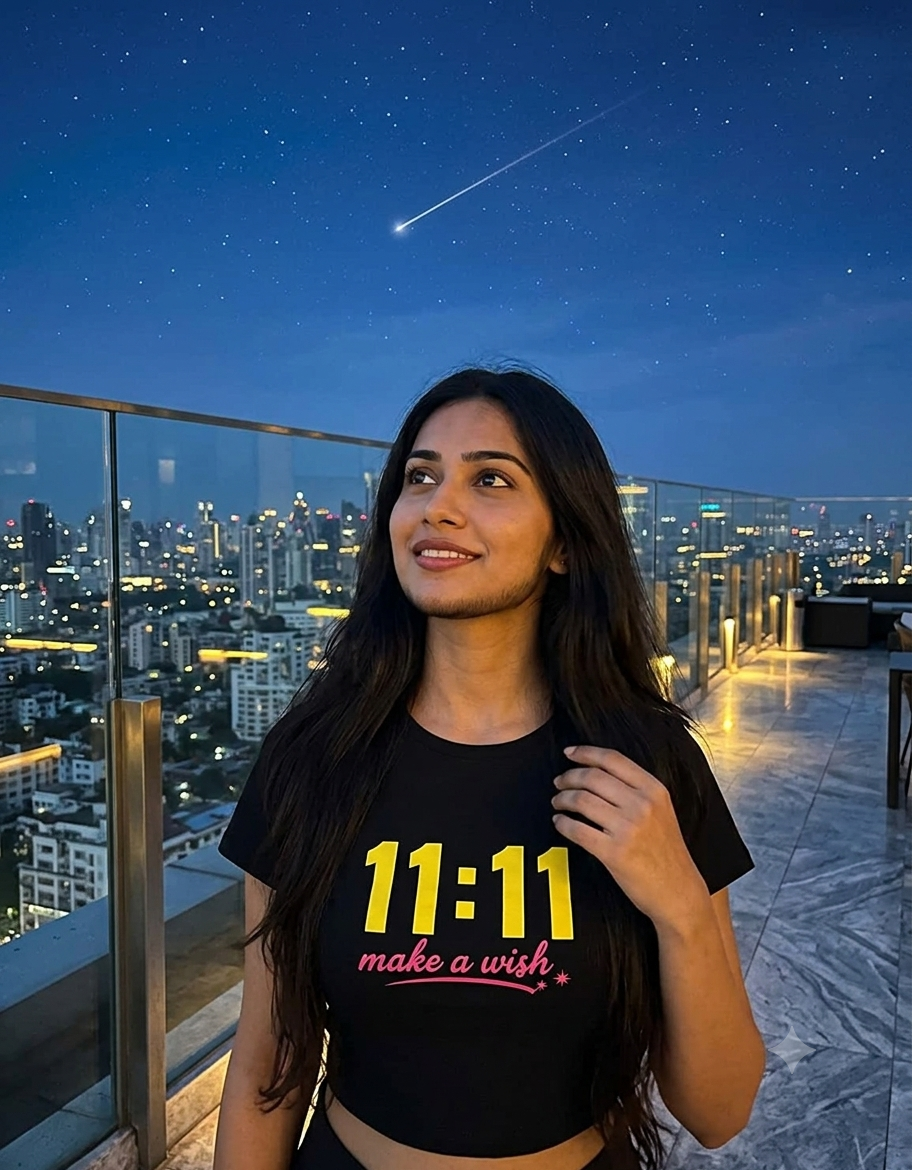 Aesthetic Angel Number Baby Tee