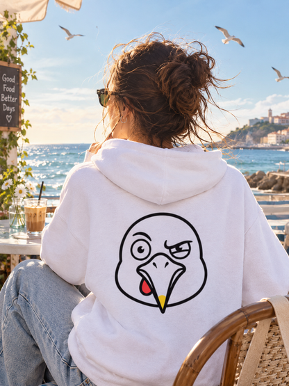 Crazy Crow Pullover Hoodie