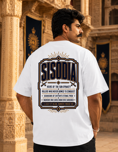 Sisodia Rajput Warrior Oversized Tee