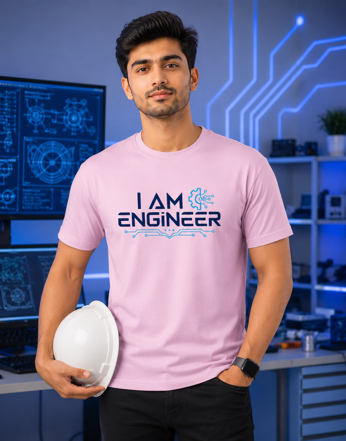 I Am Engineer Regular Cotton Tee | NERR Streetwear