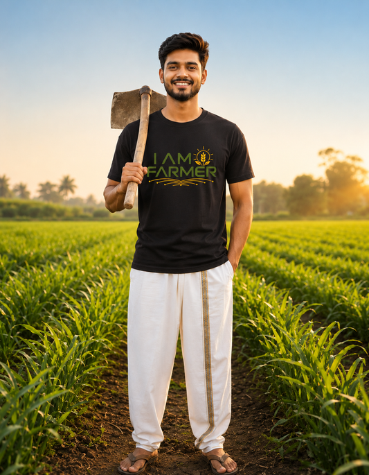 I Am Farmer Cotton Regular Tee| NERR Streetwear
