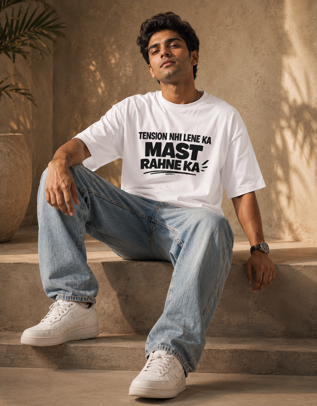 Bold Typography Positive Statement Tshirt