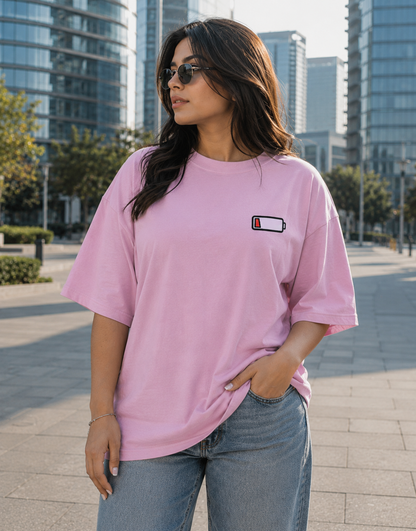 Gen Z Squad Oversized T-Shirt | Streetwear Front Back Print Tee for Friends