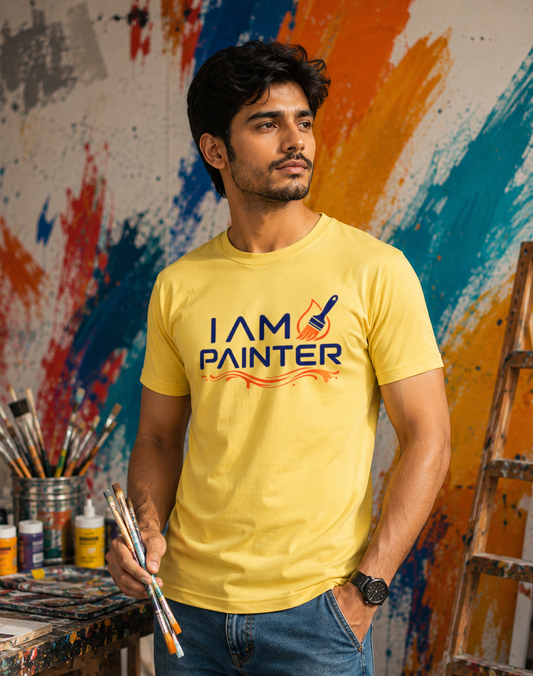 I Am Painter Cotton Regular Tee| NERR Streetwear