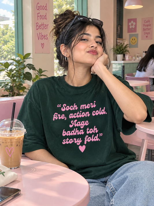 Unisex Oversized T-Shirt to Show Attitude