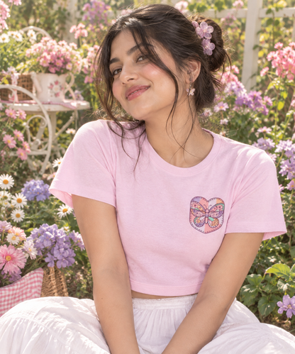 Butterfly Pocket Printed Tee