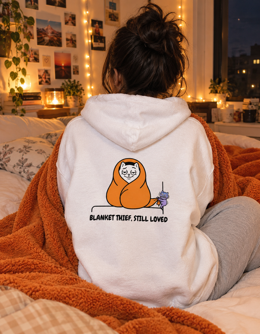 Blanket Burrito Bear Oversized Hoodie