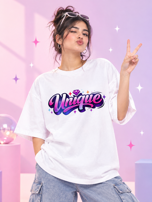 Unique Oversized Cotton T-Shirt