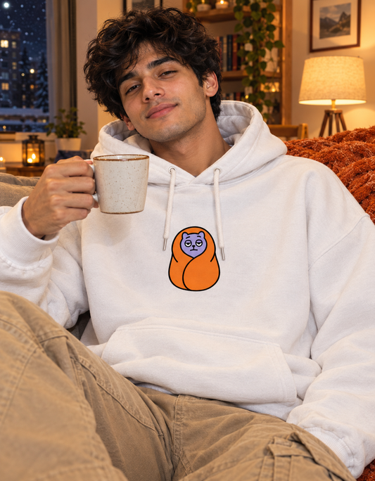 Blanket Burrito Bear Oversized Hoodie