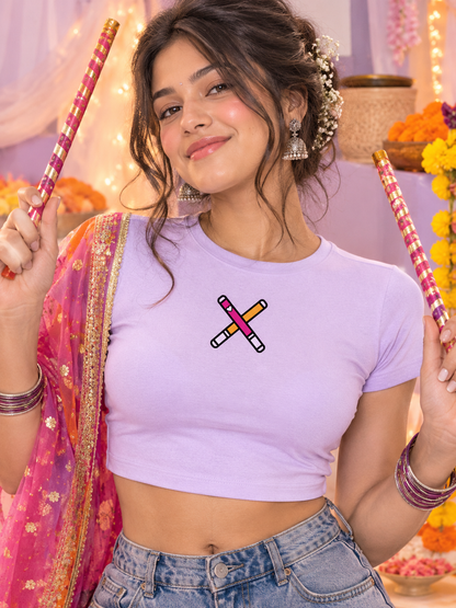 Dandiya Printed Baby Tee