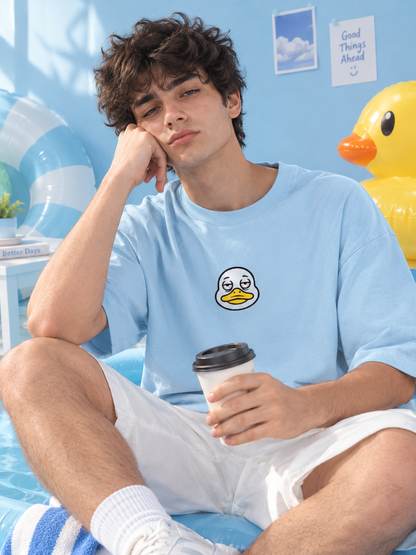 Doomscrolling Since Dawn Duck Oversized Tee