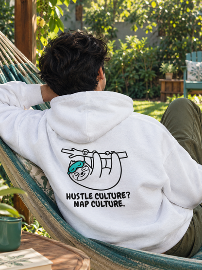 Sloth Face Zip Hoodie