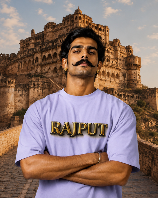 Rajput Honor Oversized T-Shirt | Front & Back Print
